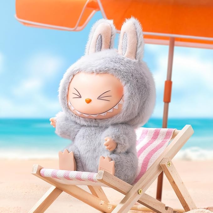 100% Authentic LABUBU Dolls Have a Seat Vinyl Plush Blind Box, The Monsters Blind Box Figures Random, Single Box