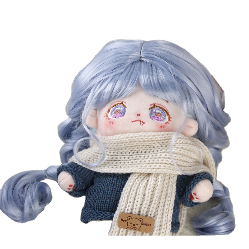 New Arrival Lovely Stand up Custom Small Plush Dolls Stuffed Toy Custom Korean Star Doll Kpop Plush Idol Doll