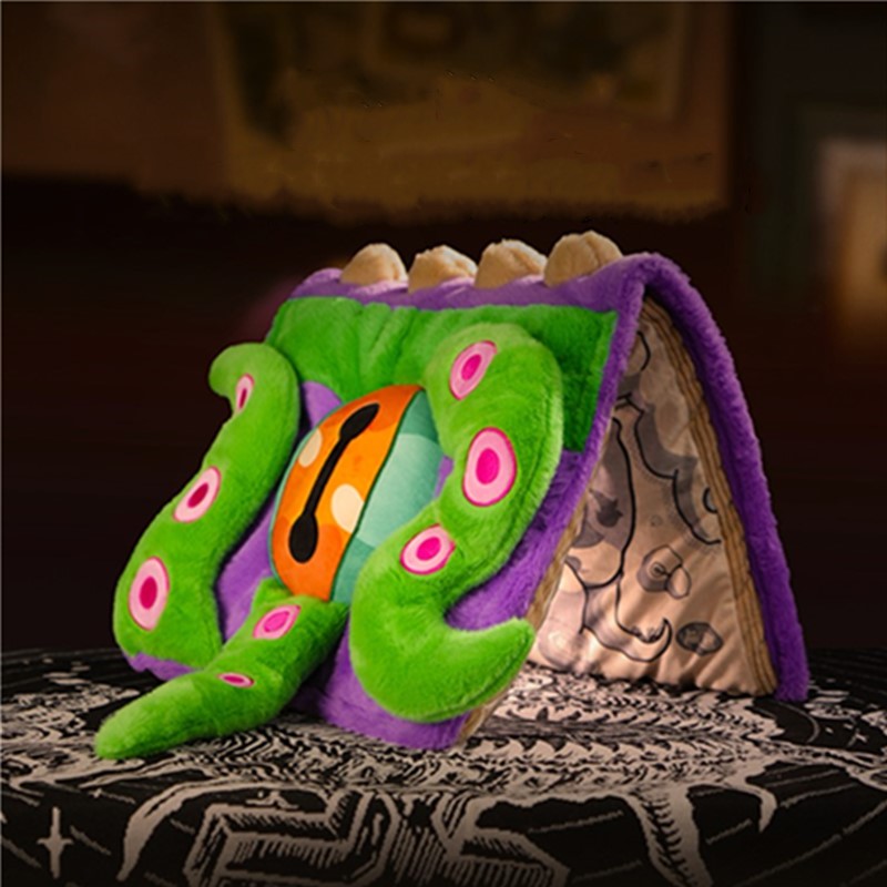 Stuffed Animals Cartoon Cthulhu's Eye Plush Doll Good Luck Octopus Book Pillow Friends Birthday Gift Anime Dolls