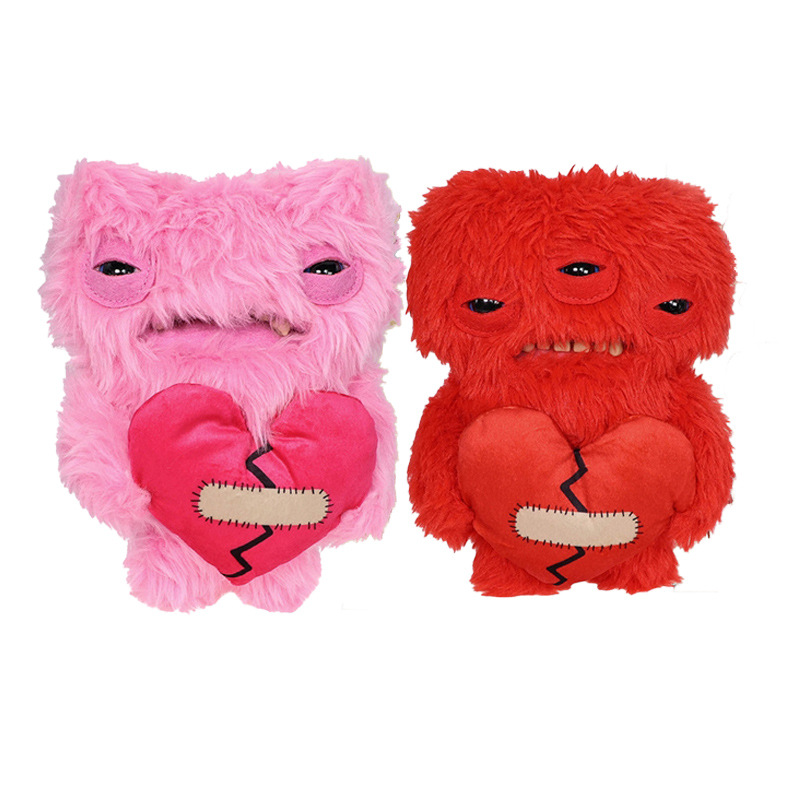 Genuine Fuggler Cute Tooth Monster Plush Doll Ugly Funny Cute Tide Play Doll Made of Soft Cotton Love Monster Series