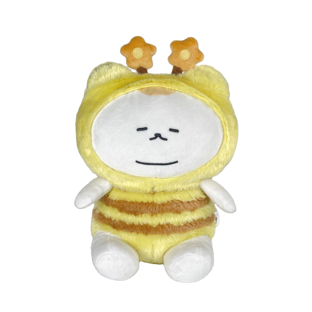Cartoon Bee Flower Small Stuffed Animal Plush Toys Doll for Girls