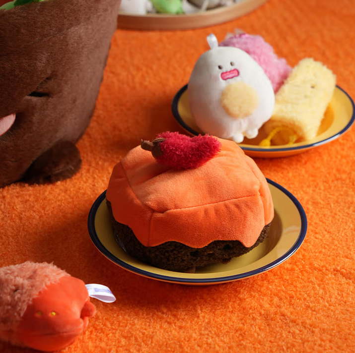 Bazuuyu Bazhua Entertainment/Hot Pot Ingredients Plush Toys Cute Ornaments Dolls comfort Doll Key Chain Pendant